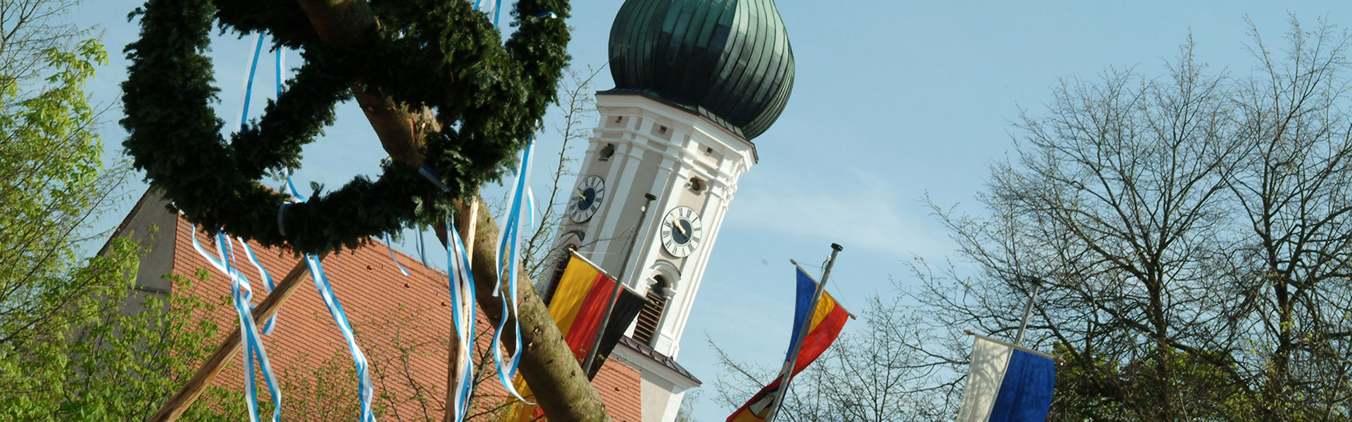 Aufstellung des Maibaums, Geltendorf