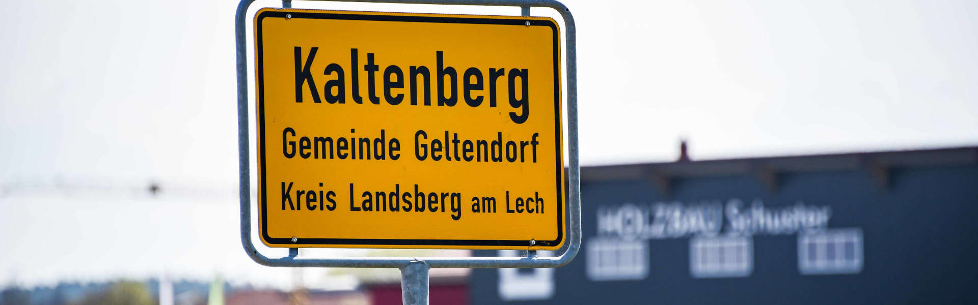 Ortsschild Kaltenberg