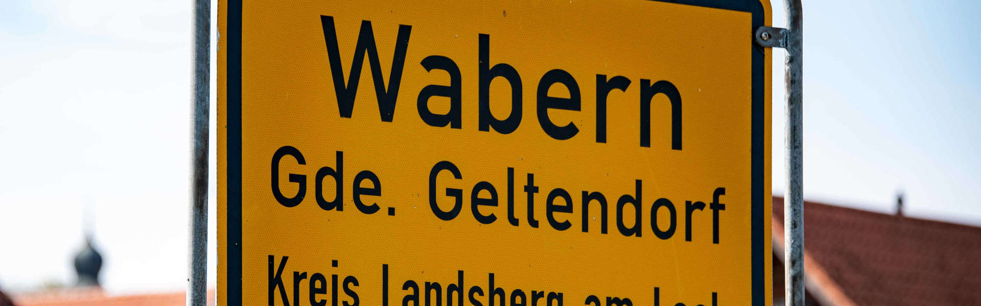 Ortsschild Wabern