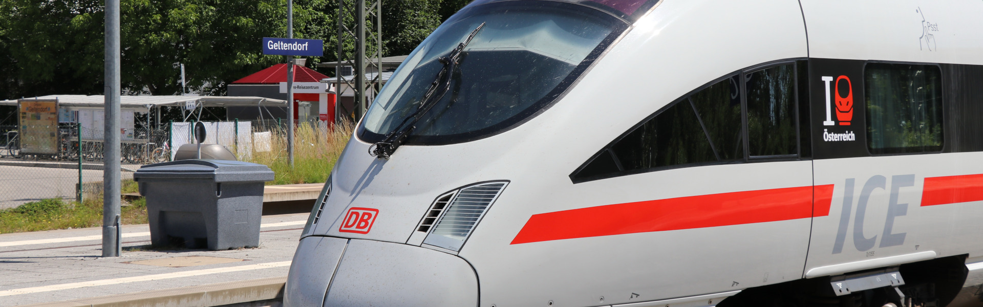 Erster ICE Berlin-Bregenz über Geltendorf