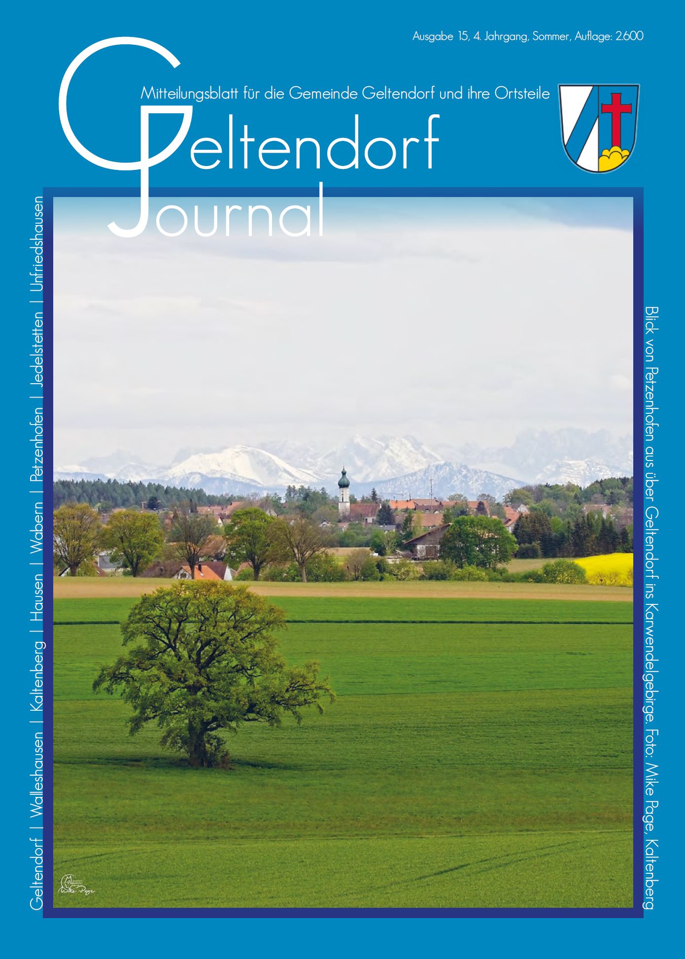 Geltendorf Journal Nr. 15 - 2024 (Sommer 2024)